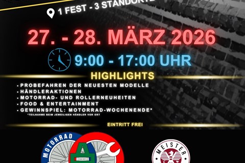 Motorrad Klug GmbH-News: 3. Zweiradfest Harterstraße 