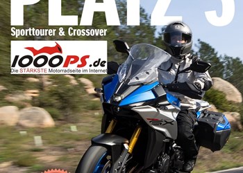 Platz 3 Suzuki GSX-S1000GX - 1000PS Top 10 Sporttourer & Crossover Vergleichstest 2025