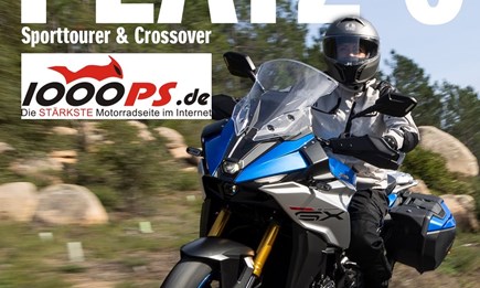 Platz 3 Suzuki GSX-S1000GX - 1000PS Top 10 Sporttourer & Crossover Vergleichstest 2025