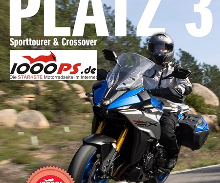 Platz 3 Suzuki GSX-S1000GX - 1000PS Top 10 Sporttourer & Crossover Vergleichstest 2025