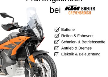 Frühjahrscheck bei KTM Breuer Grevenbroich