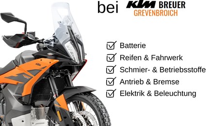 Frühjahrscheck bei KTM Breuer Grevenbroich