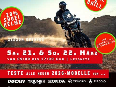 Hausmesse - Motorradneuheiten 2026