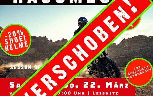 Hausmesse - verschoben!