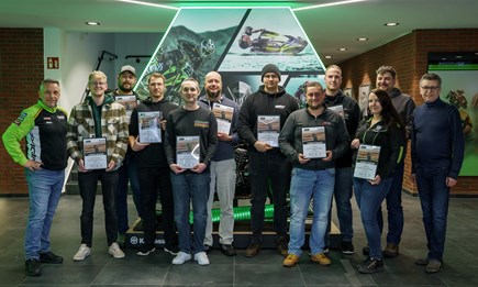 Kawasaki Akademie: Viele Jahre strukturierte Qualifizierung für Vertragspartner | Kawasaki