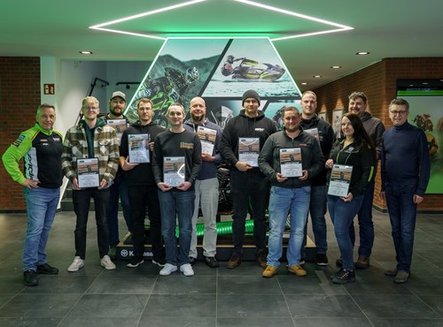 Kawasaki Akademie: Viele Jahre strukturierte Qualifizierung für Vertragspartner | Kawasaki