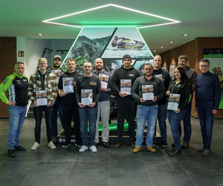 Kawasaki Akademie: Viele Jahre strukturierte Qualifizierung für Vertragspartner | Kawasaki
