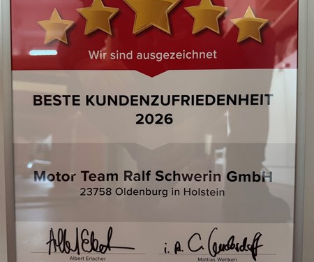 Beste Kundenzufriedenheit 2026!