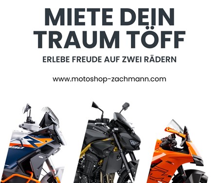 MIETE DEIN TRAUM MOTORRAD