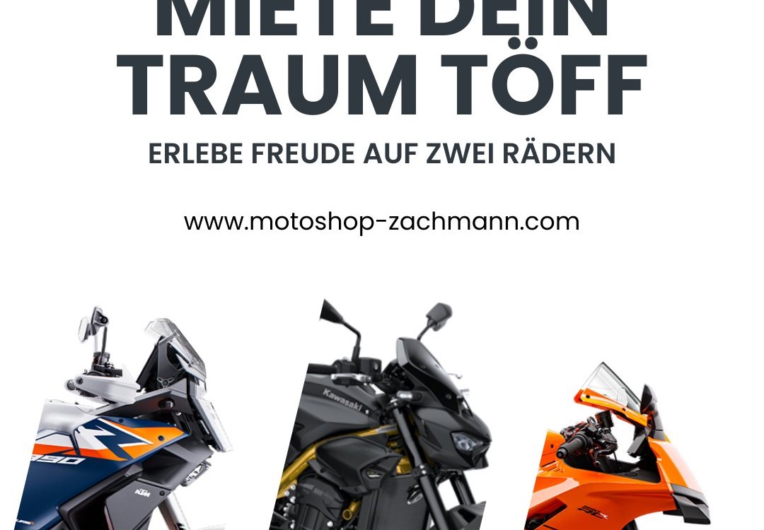 MIETE DEIN TRAUM MOTORRAD
