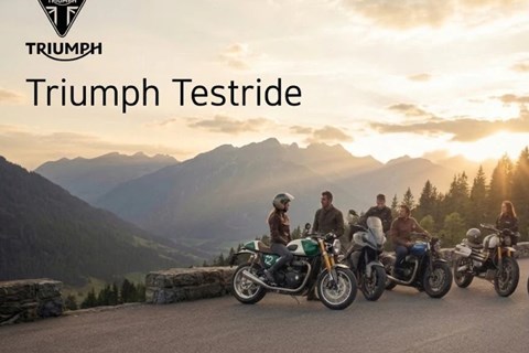 TRIUMPH Stuttgart by Limbächer-News: Triumph Testrides
