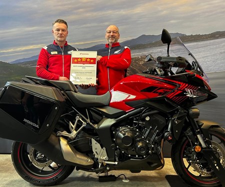 Danke, für diese tolle Auszeichnung.