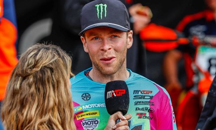 MXGP Red Plate für Romain Febvre | Kawasaki