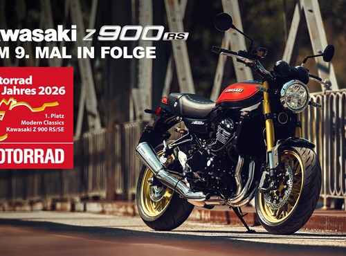 Motorrad des Jahres - Kawasaki Z900 RS - Modern Classics | Kawasaki