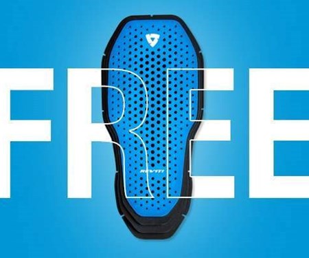 Du bekommst einen gratis Rückenprotektor von uns! 