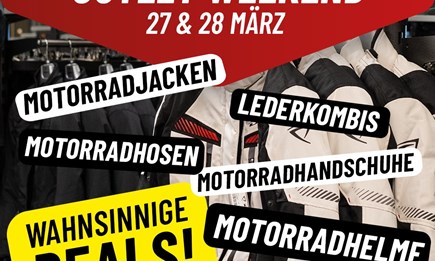 POP-UP OUTLET WEEKEND 27. & 28. März