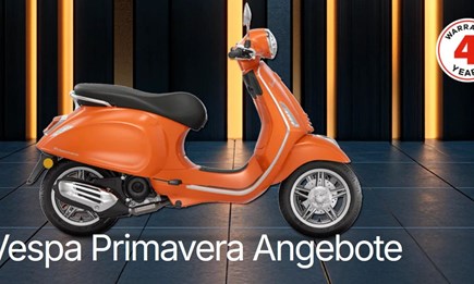 Vespa Primavera 50/125 Angebot - gültig bis 31.03.26