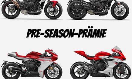 MV AGUSTA Pre-Season-Prämie 