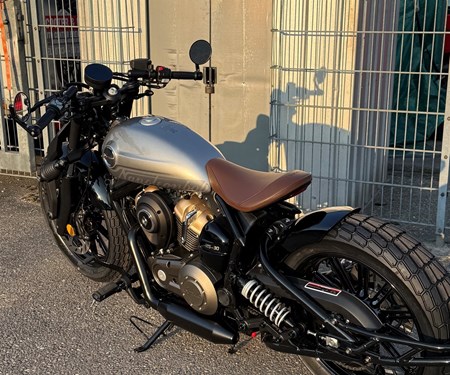 die ersten 125er Napoleon mit silbernen Tank von Benda sind eingetroffen 