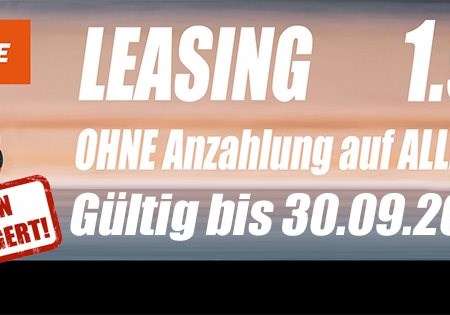 1.99% Leasing Angebot OHNE Anzahlung, auf ALLE KTM Modelle (verlängert bis 30. Sept 2026)