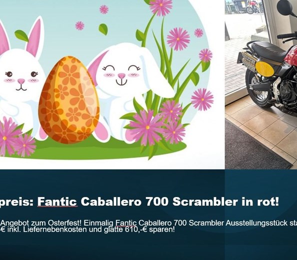 Ein paar Osterangebote & wir wünschen euch ein frohes Osterfest im Kreise eurer Familien & Freunde. 
Wir wünschen euch und euren Familien & Freunde ein fohes Osterfest. Genießt die Zeit. Ein paar Osterangebote finden Sie auch bei uns. Ostersamst ...