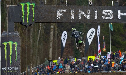 MXGP Schweiz: Romain Febvre verpasst Podium in der Schweiz nur knapp | Kawasaki