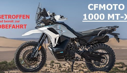 CFMOTO 1000 MT-X bei OssiMoto eingetroffen!