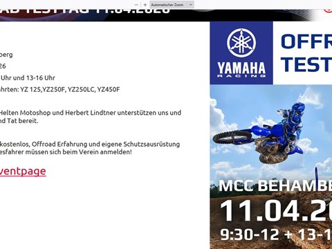 OFFROAD TESTTAG BEHAMBERG 11.04.2026 