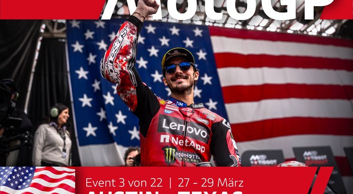 MotoGP Runde 3 in Austin: Bagnaia erreicht Platz 2 im Sprint