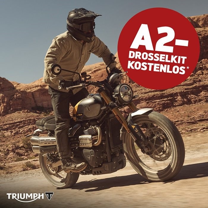 Triumph Aktionen zum Saisonstart