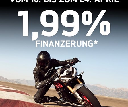 Triumph Aktionen zum Saisonstart