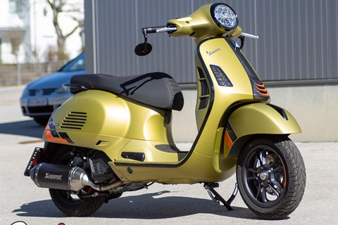 Ginzinger GmbH Zentrale Ried-News: Vespa GTS 125 Supersport - Edition