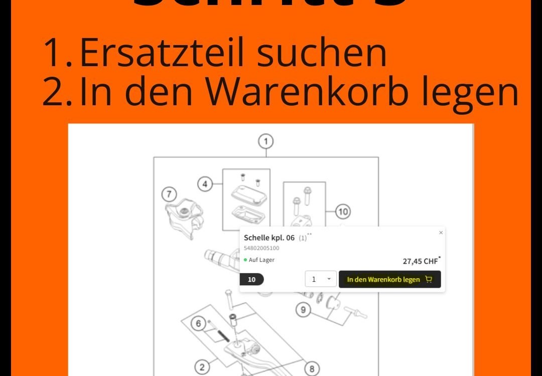 KTM Ersatzteile Onlineshop