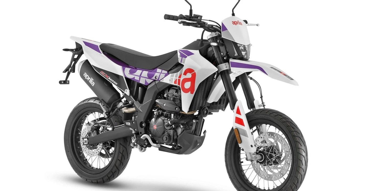 Aprilia SX125 Supermoto - Aktionen & neue Farbe!