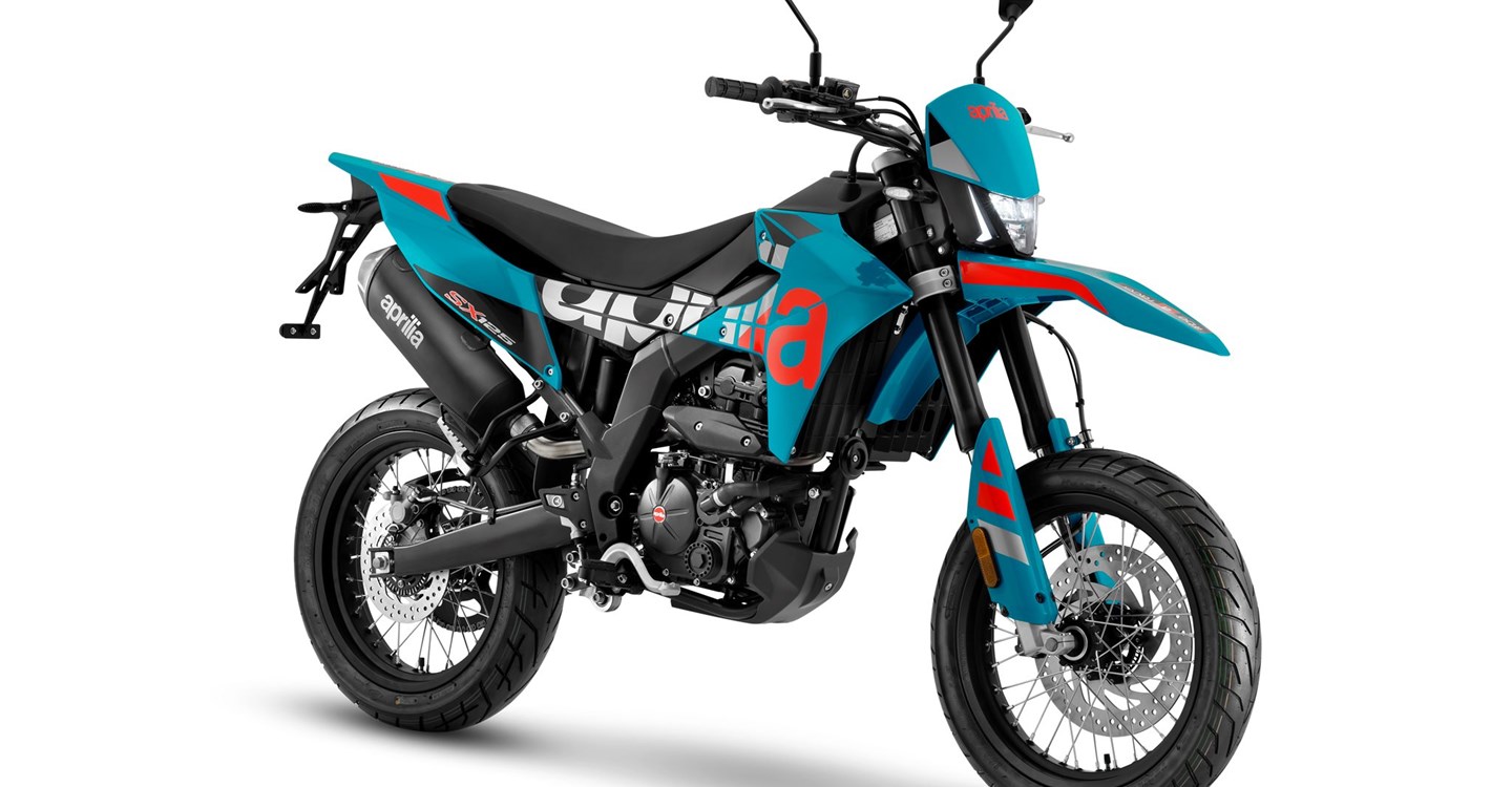 Aprilia SX125 Supermoto - Aktionen & neue Farbe!