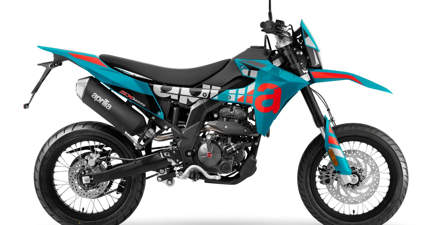 Aprilia SX125 Supermoto - Aktionen & neue Farbe!