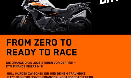 0% Finanzierung - 100% READY TO RACE