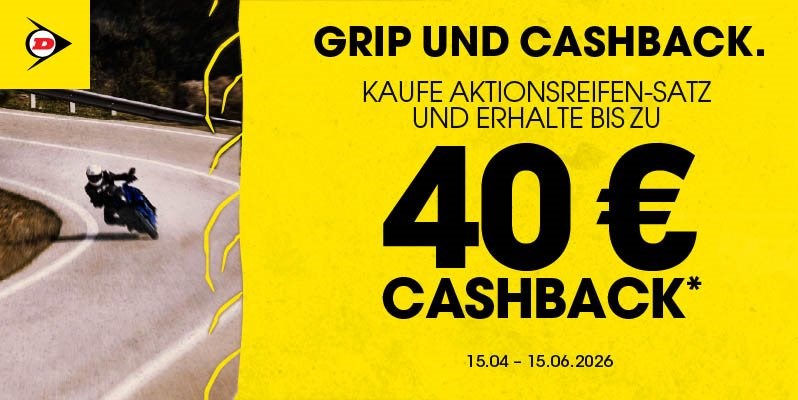 Dunlop Cash-Back Aktion