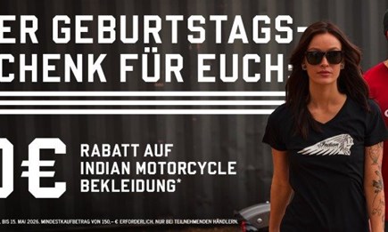 Feiert mit uns 125 Jahre INDIAN Motorcycles