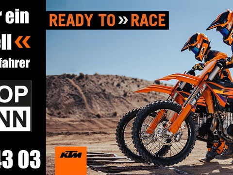 KTM 2027er Motocross Modelle jetzt vorreservieren und profitieren!