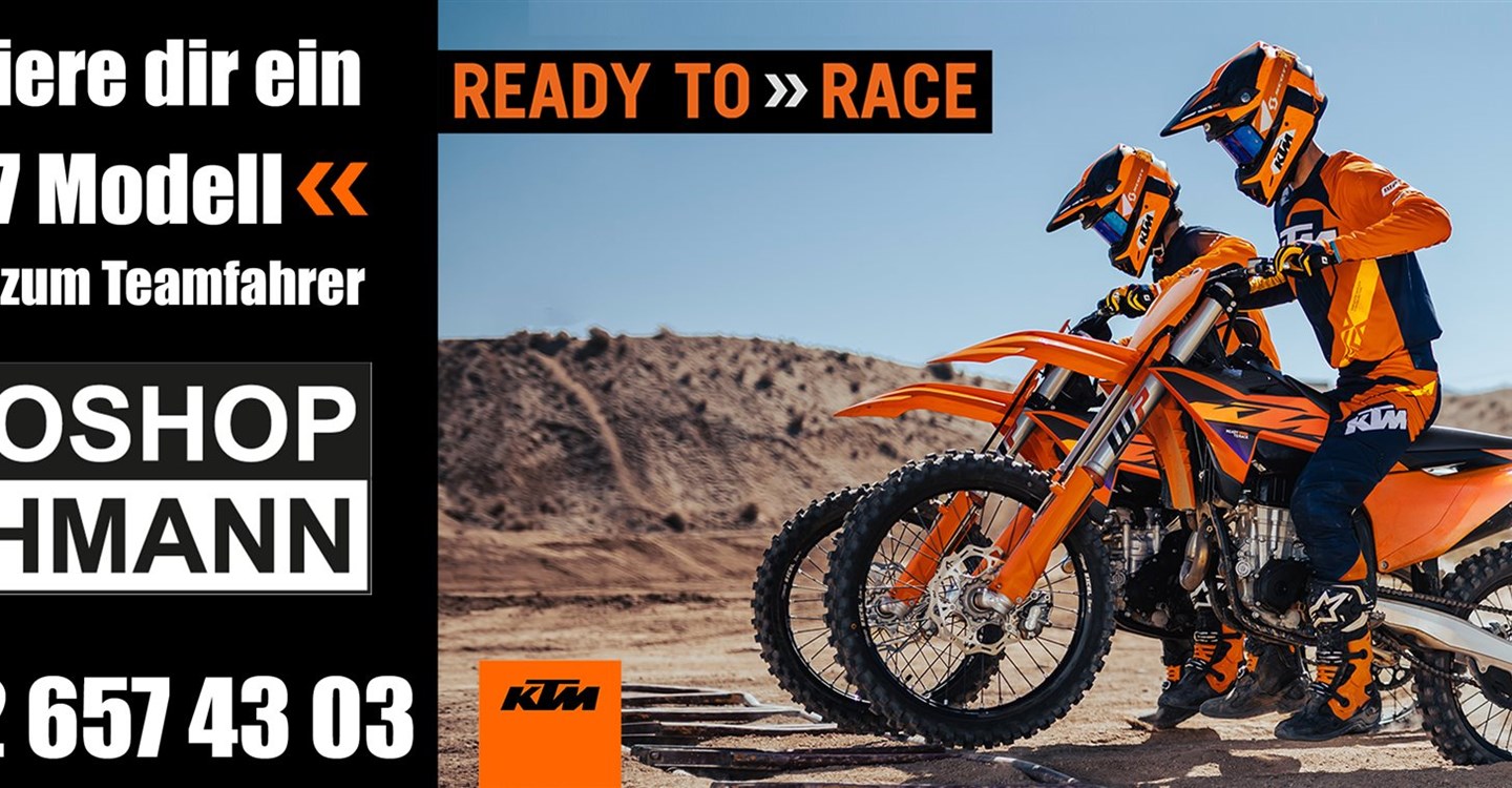 KTM 2027er Motocross Modelle jetzt vorreservieren und profitieren!