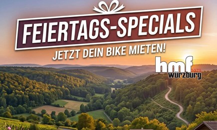 Feiertags-Upgrade in der Vermietung.