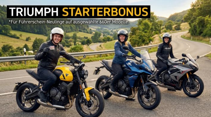 Triumph Starterbonus