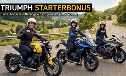 Triumph Starterbonus