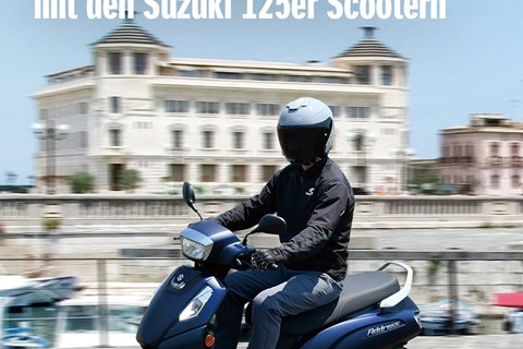 Suedbike e.K. Inhaber Wolfgang Schustek-News: Suzuki Roller jetzt günstig Finanzieren