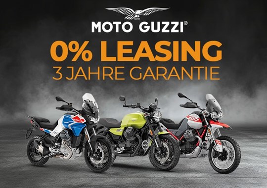NEWS Moto Guzzi 0% Leasing 