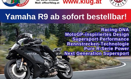 Die Yamaha R9 ist ab sofort bestellbar!