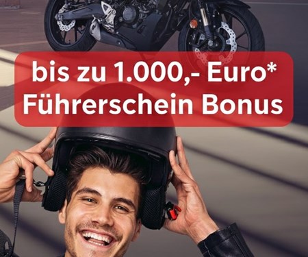 Honda Semmler - Führerscheinbonus nur noch bis zum 23. Mai 2026