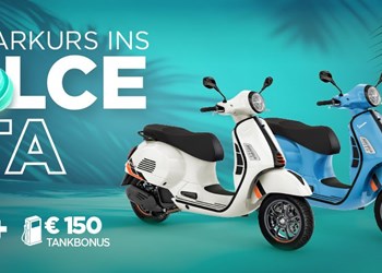 Vespa Aktion Dolce Vita - €450 auf GTS 125+310 MY25