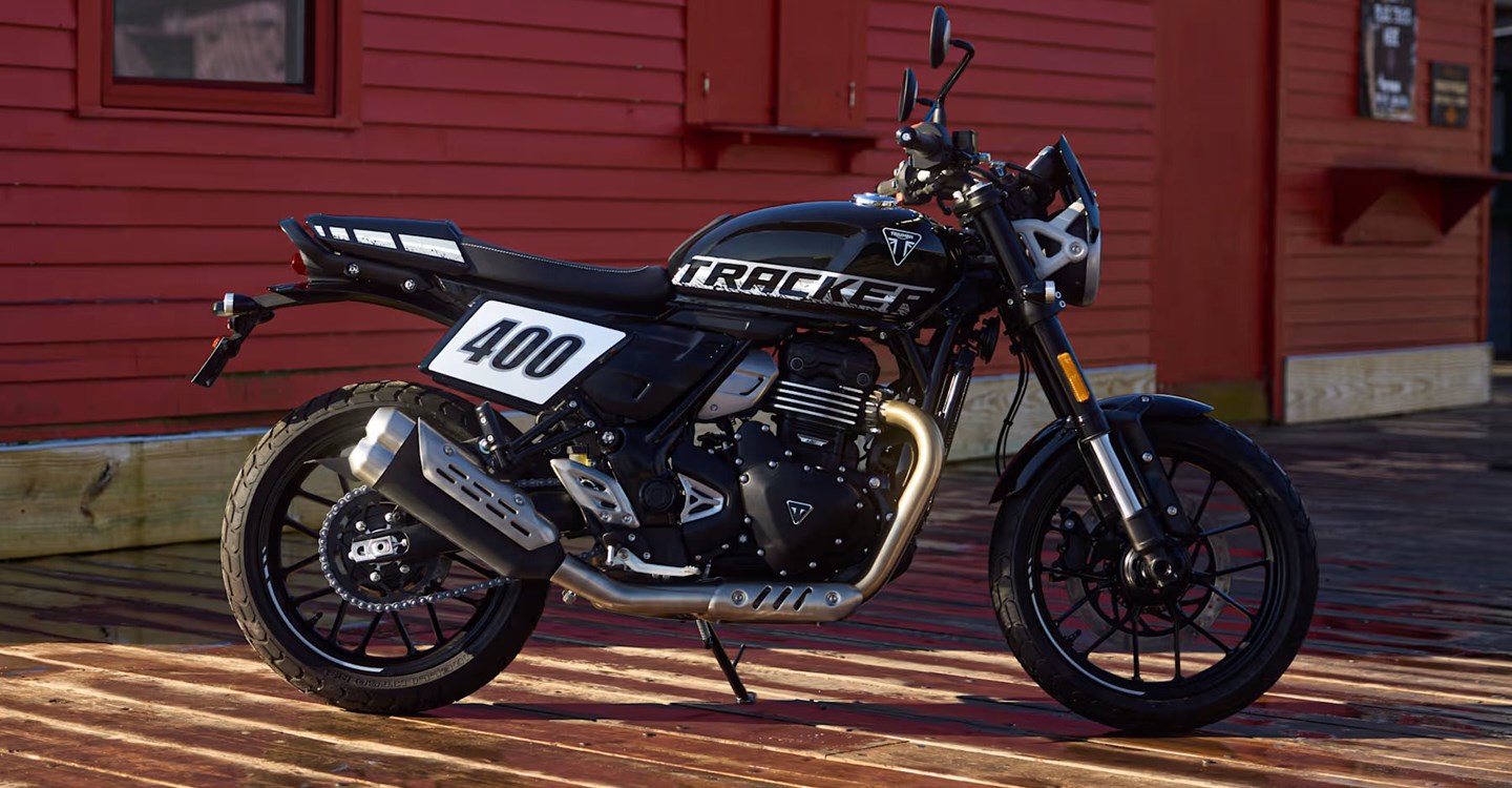 TRIUMPH Tracker 400 - neu eingetroffen!